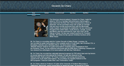 Desktop Screenshot of giovannidechiaro.com